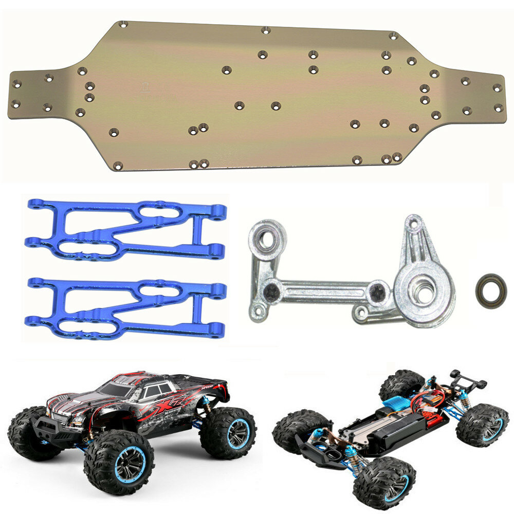 

XLF F22A 1/10 RC Car Spare Metal Swing Arm/Chassis Bottom/Upgrade Steering Component Vehicles Model Parts