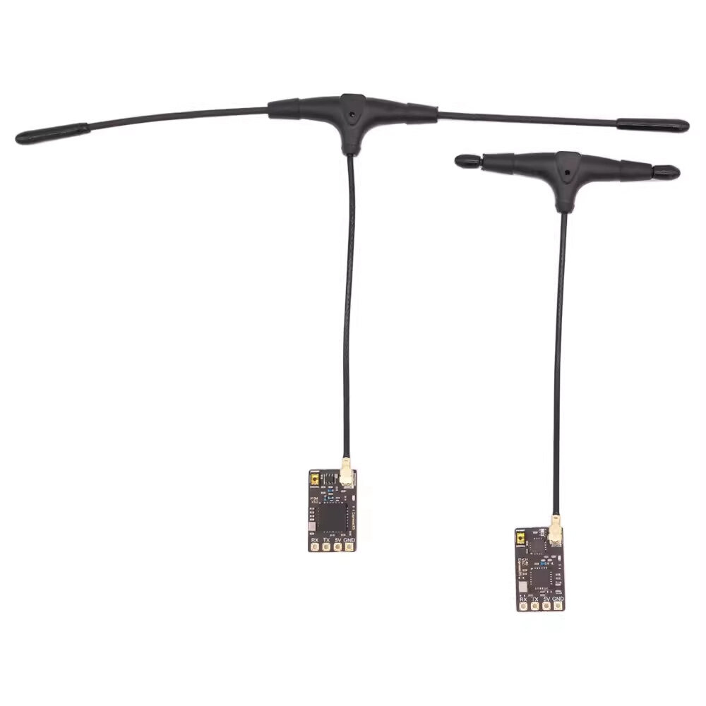 

HAKRC ELRS 2.4GHz/915MHz RX Long Range RC Receiver with T-Type Antenna for FPV RC Racer Drone
