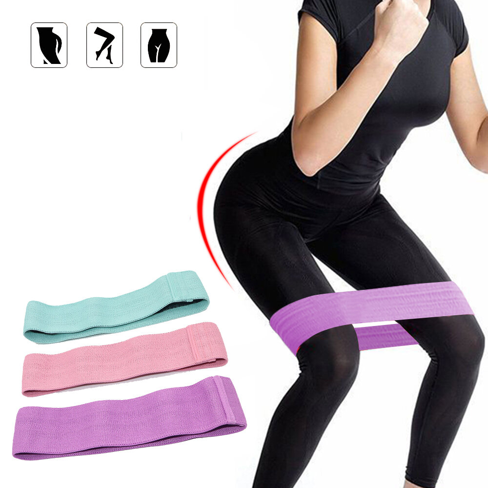 1PC 160-260lb Hip Trainer Resistance Band Home Fitness Yoga Belt Legs Hip Muscle Exercise Tools