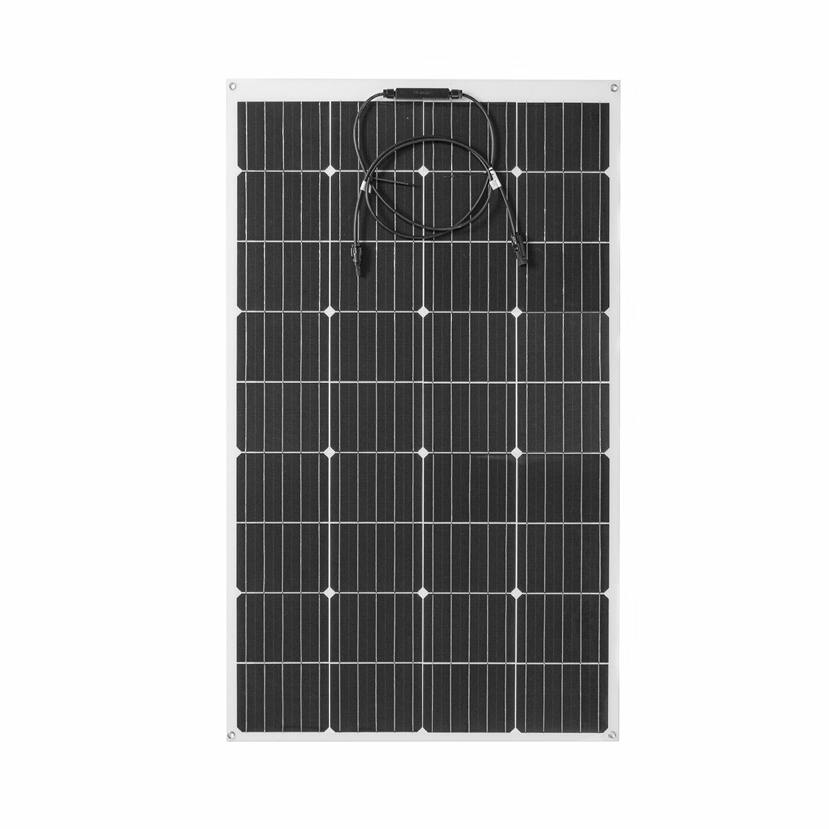 

130W 18V Flexible Monocrystalline Solar Panel Mono Panel Waterproof Connector Camping 1129*670*2.5mm