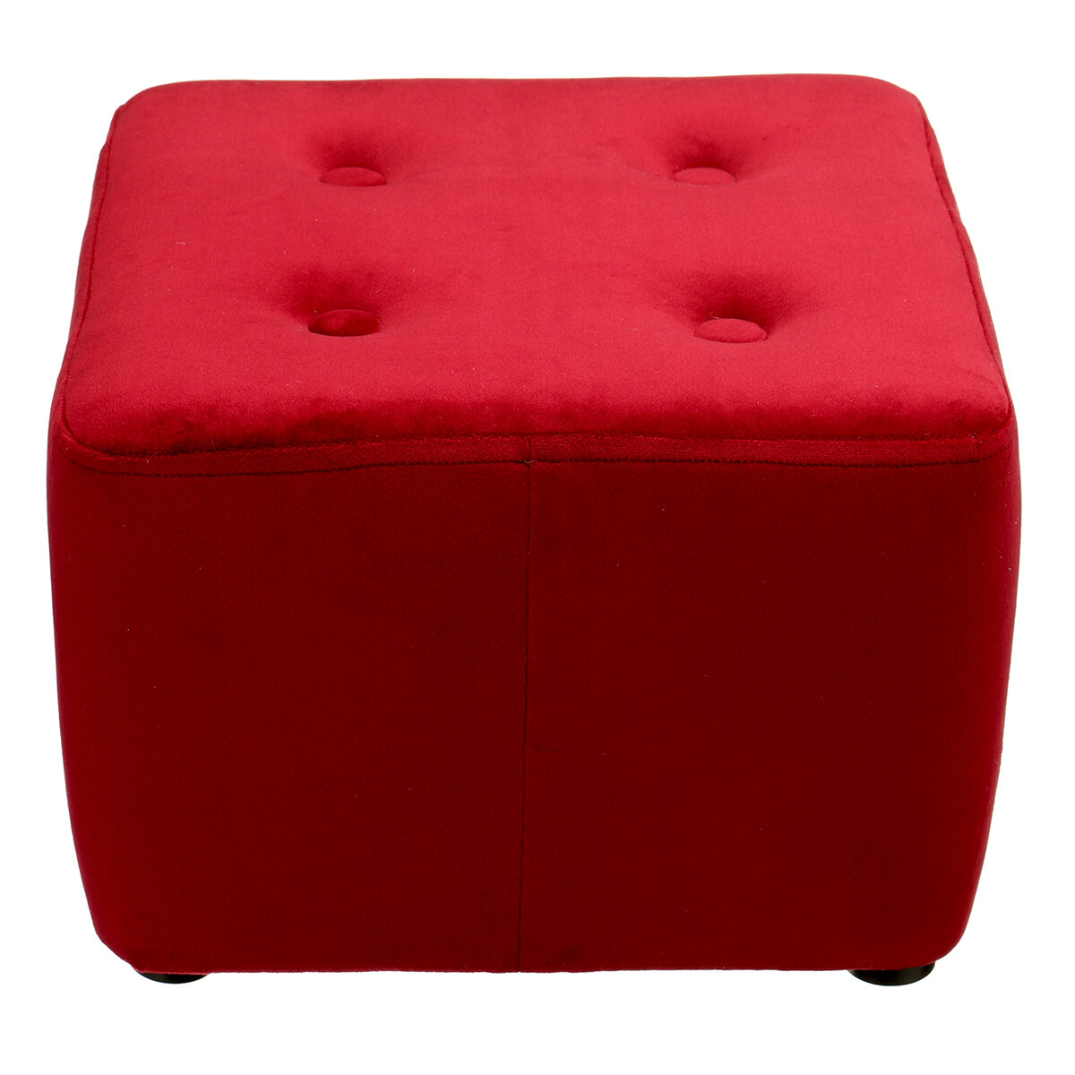 Cube Footstool Soft Sofa Ottoman Footrest Seat Footstool Square Chair Home Office Furniture