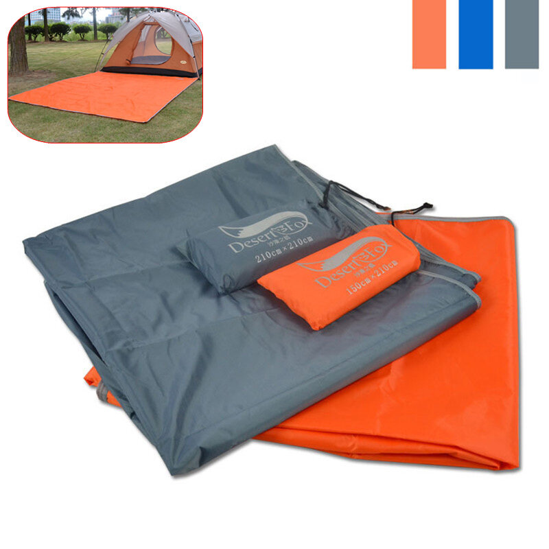 Desert&Fox Waterproof Picnic Mat Ultralight Tent Floor Pad Pocket Tent Footprints with Storage Bag f