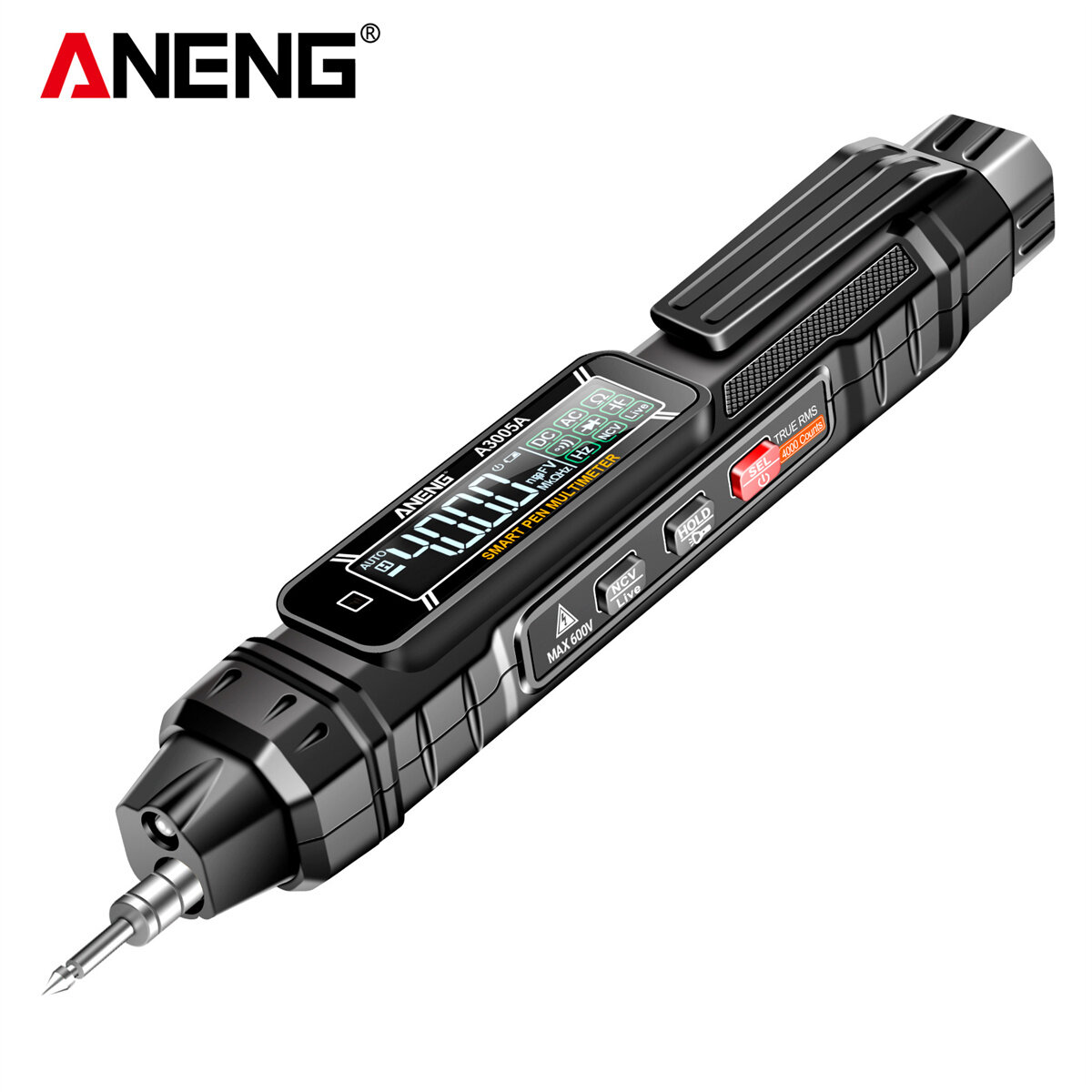 ANENG A3005A A3005APro 4000 Counts Professional Digital Multimeter Pen za $8.99 / ~36zł