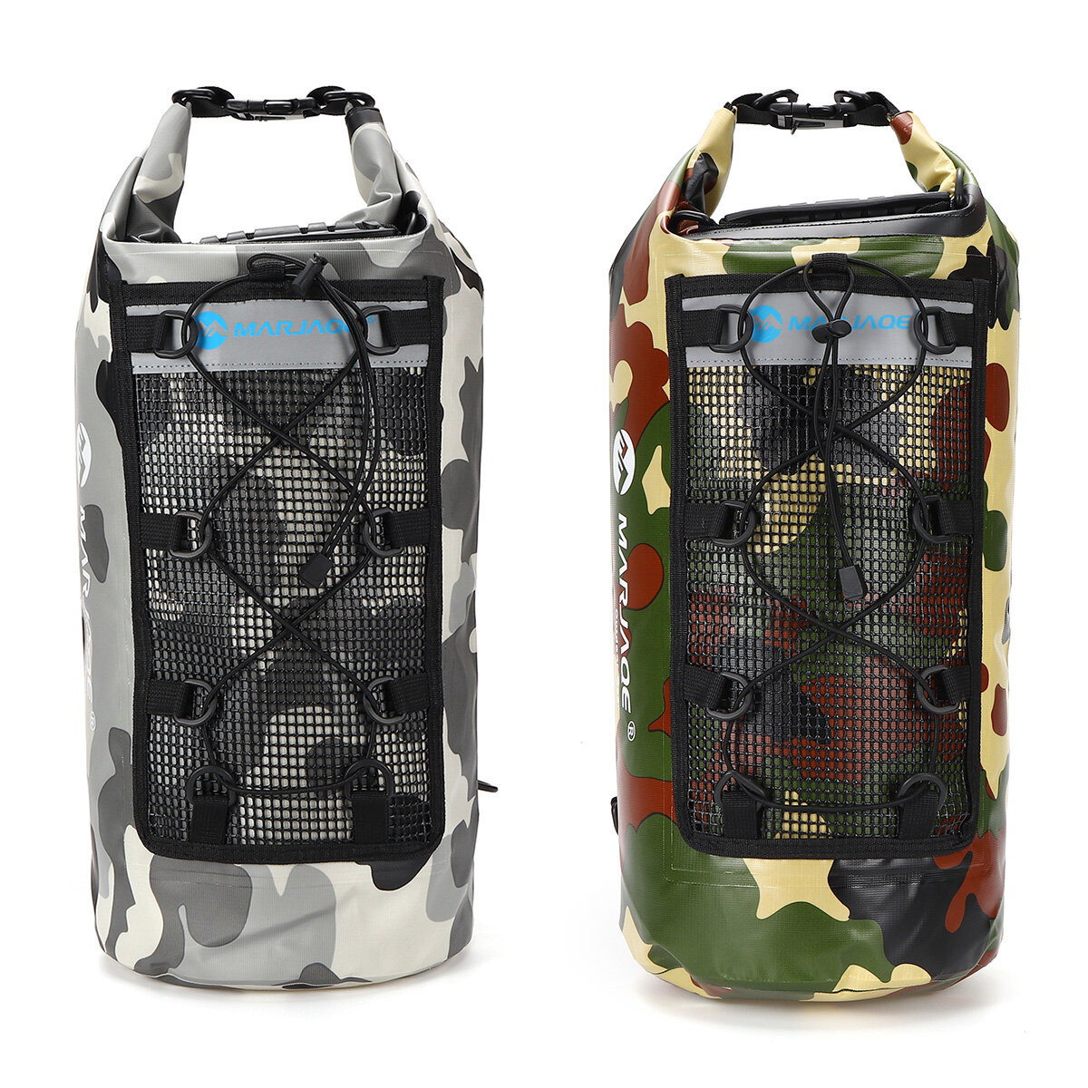 25L Waterproof Hiking Gear Backpack Dry Luggage Bag Adjustable Shoulder Strap Floating Dry Sack for Travel Outdoor Saili