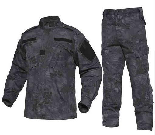Chasse Hommes Tactical Jungle Cargo Combat Trainning Exercise Sets Suit 