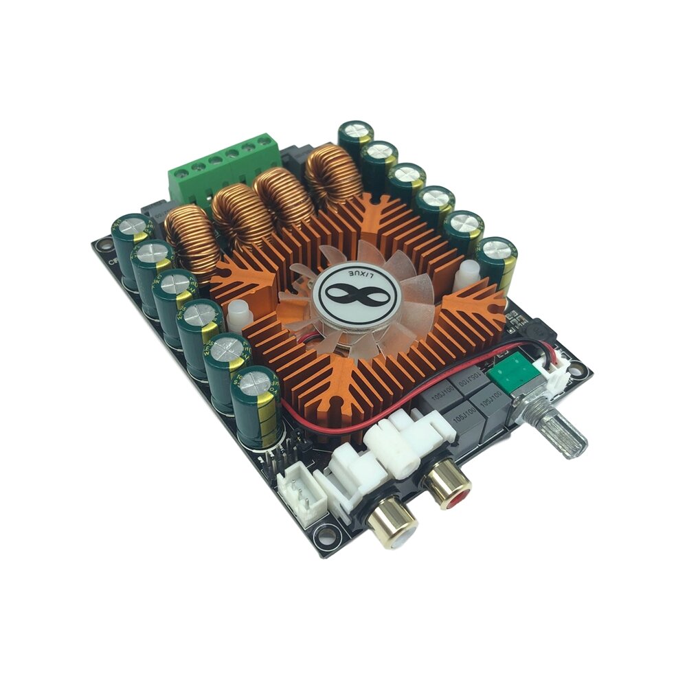 

TDA7498E High-power Digital Power Amplifier Board 2.0 HIFI Stereo 160W*2 Supports BTL220W