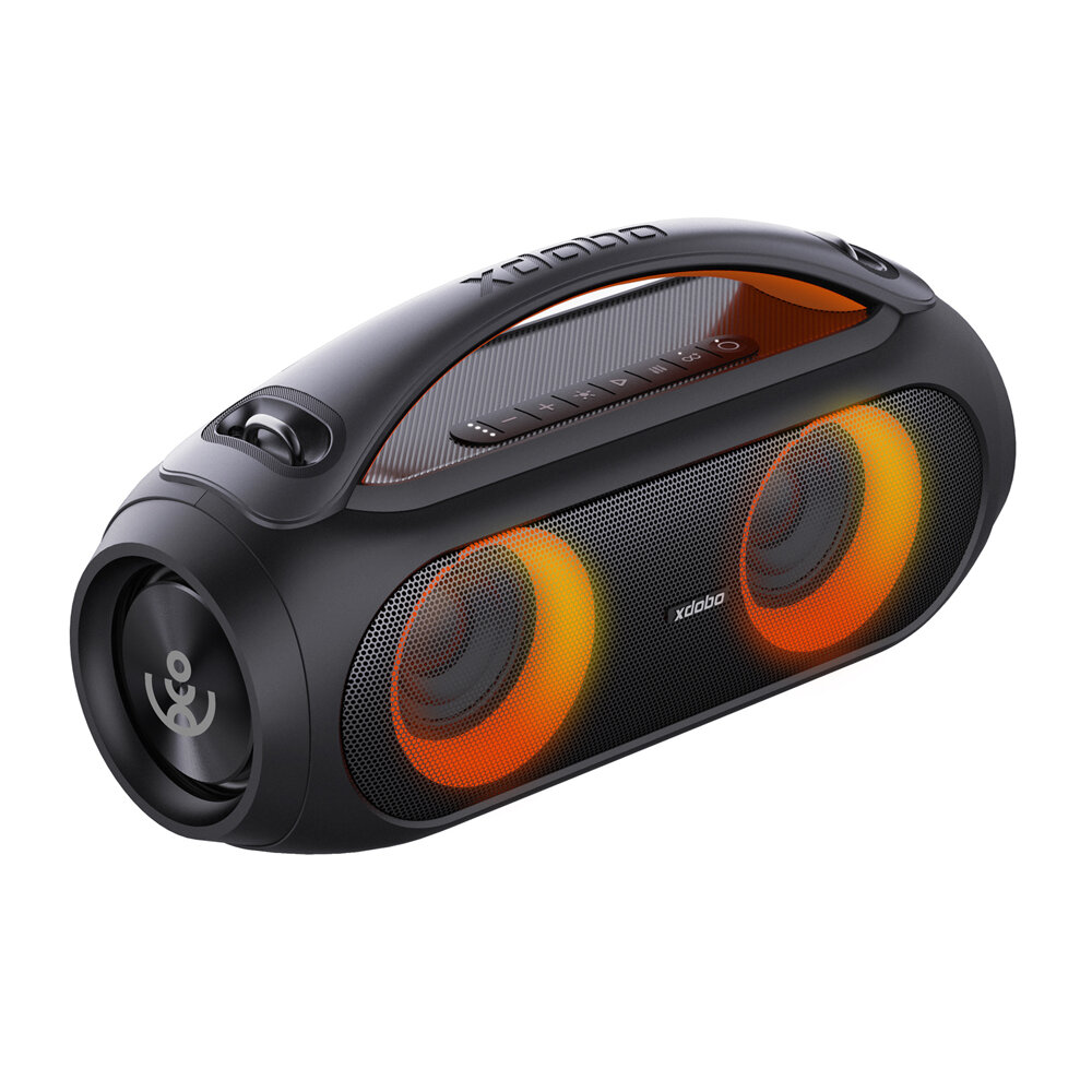 XDOBO Vibe Plus 80W bluetooth Speaker Portable Speaker 3 Drivers Dual Diaphragm Powerful Bass Wireless Outdoors Speaker