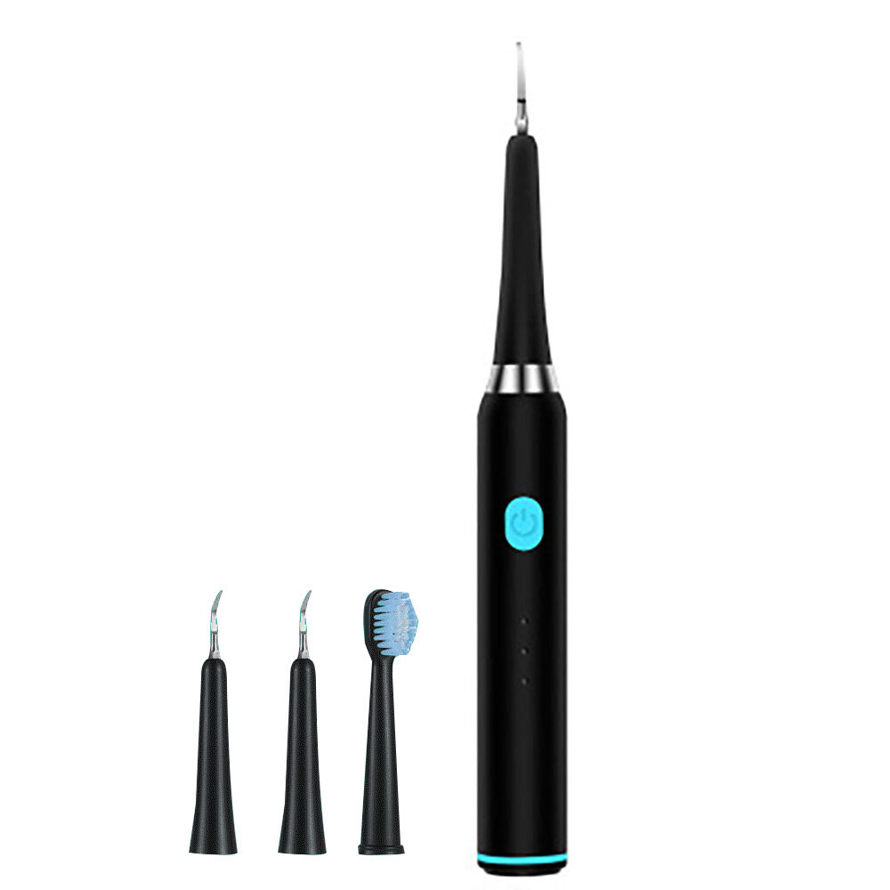 Showsee 2 في 1 الكهربائية سونيك الفم الري IPX5 فرشاة الأسنان الكهربائية USB قابلة للشحن الأسنان قشارة الأسنان حساب التفا