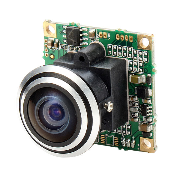 1000TVL 13 CCD 5MP 17mm 170 Degree Wide Angle Fisheye Lens HD FPV Camera NTSC PAL for RC Drone