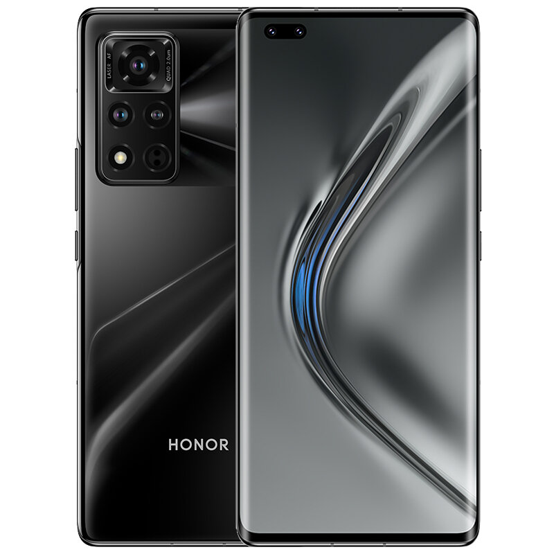 Honor V40CNバージョン6.72インチ50MPトリプルリアカメラ8GB128GB66W急速充電MTK寸法1000 + Octa Core5Gスマートフォン