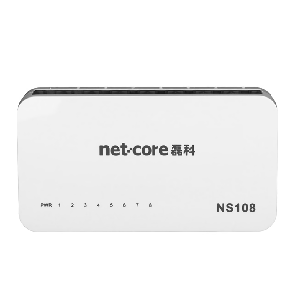 Netcore NS108 8-port 100M Network Switch Ethernet Switches Selector Network Cable Splitter Hub for C