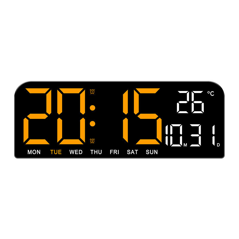 best price,9,inch,large,digital,wall,clock,coupon,price,discount