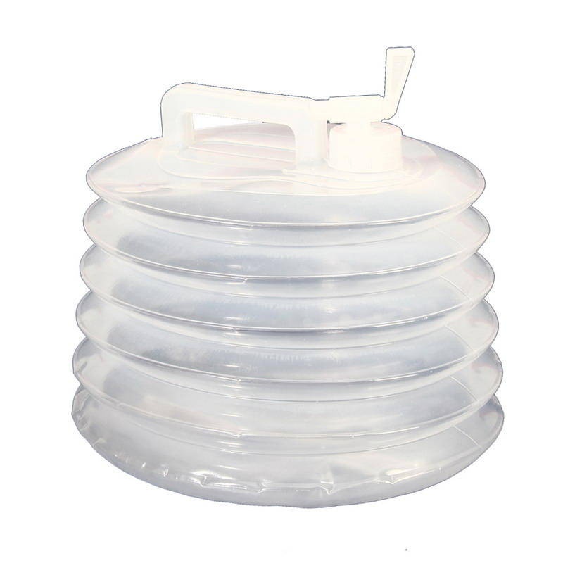 Portable Outdoor Camping Foldable PE water container 10L 