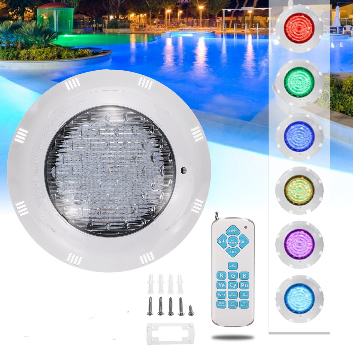 360/460 lamp kralen LED zwembad licht wandmontage onderwaterlamp RGB landschap verlichting Landscape