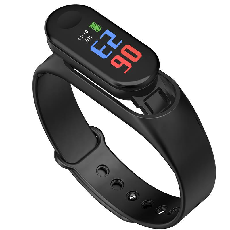 

Bakeey H19L Heart Rate Blood Oxygen Pressure Monitor 0.96inch TFT Color Display Multi-sport Modes Smart Watch