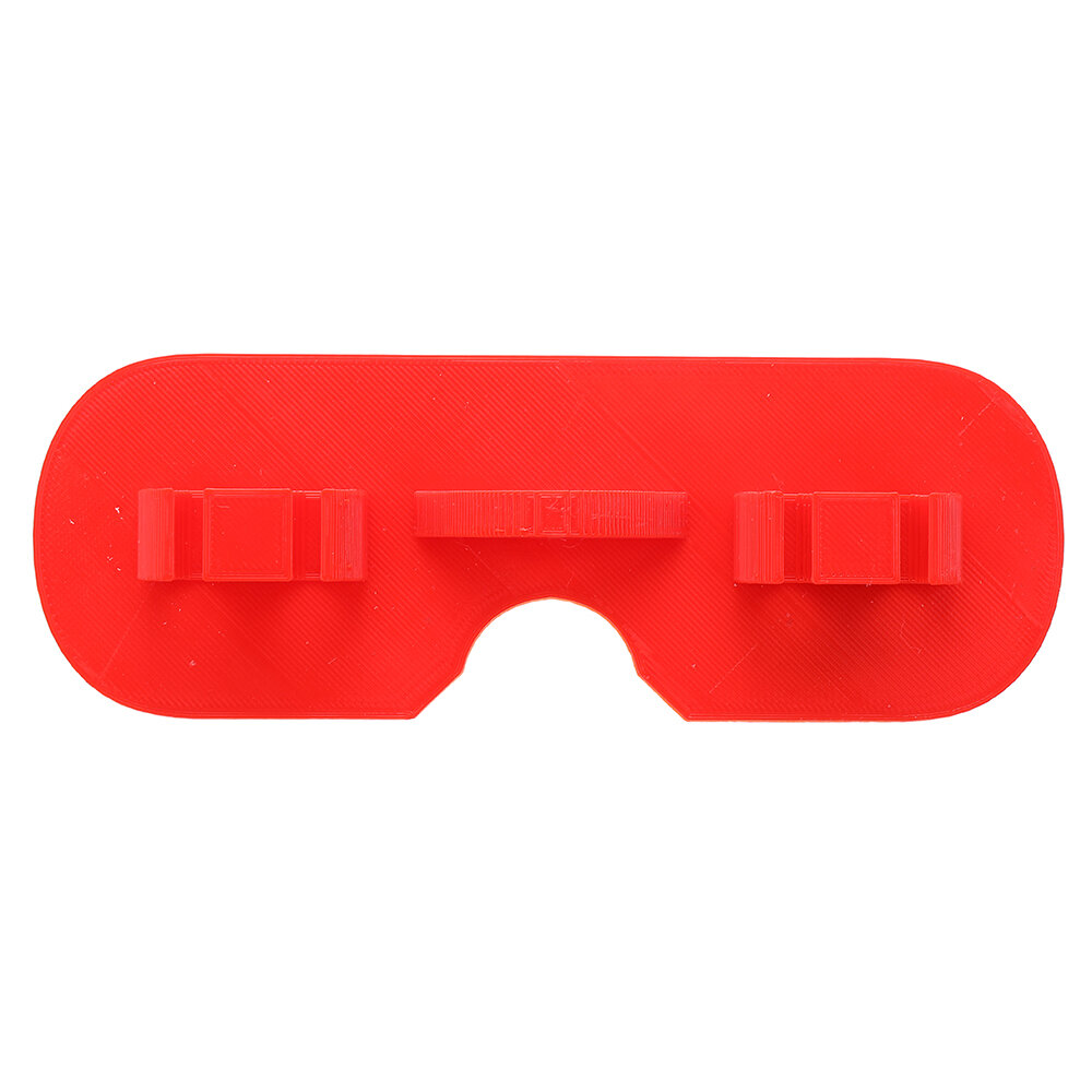 

URUAV Sunshade Hood For DJI Digital Goggles Lens Protective Plate with Antenna Hole Black/Red