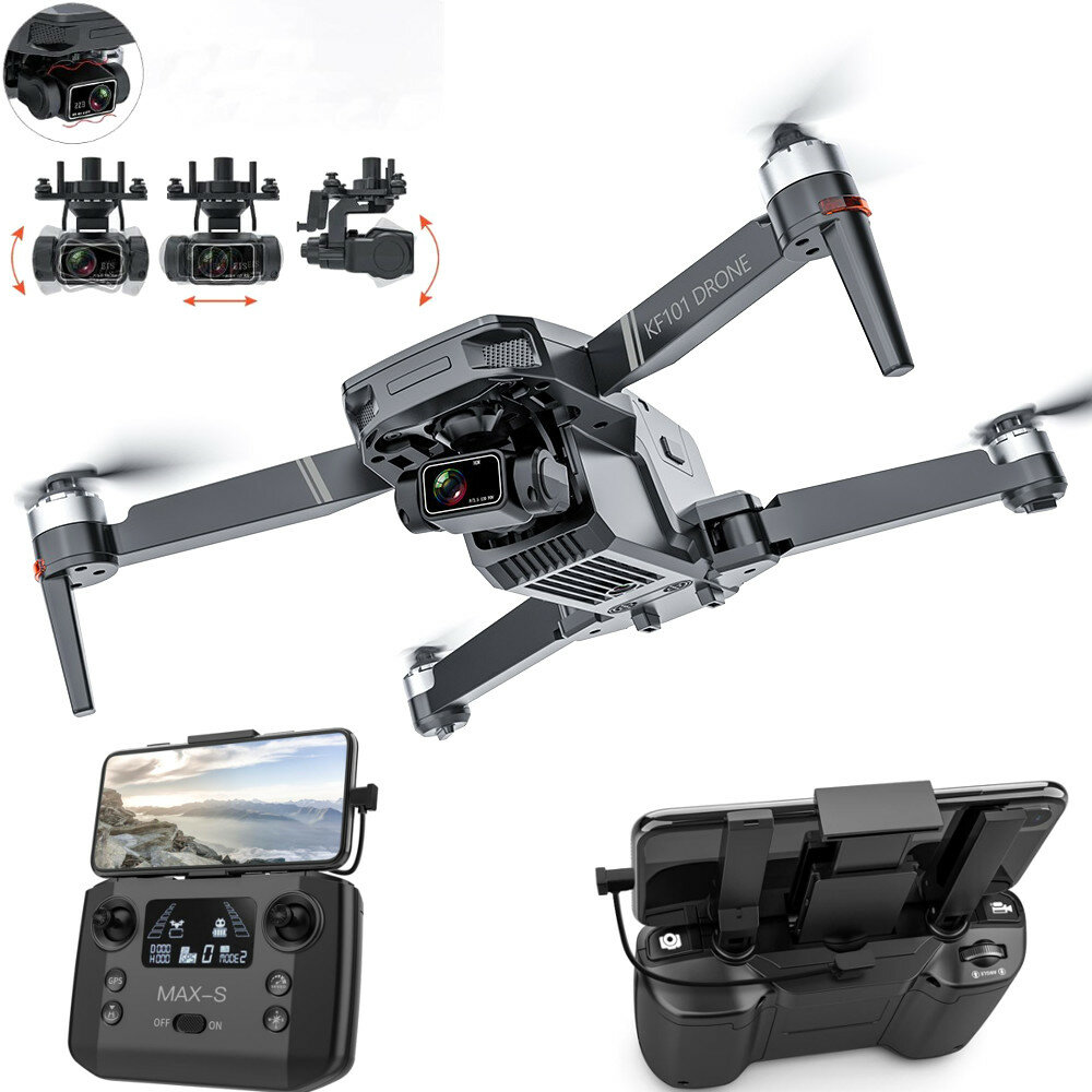 Dron KFPLAN KF101 MAX-S GPS za $219.99 / ~889zł