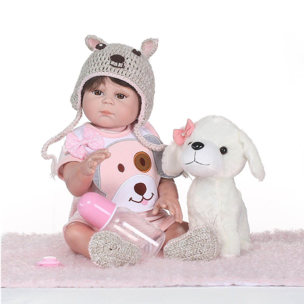 NPK Reborn Doll 16381701 High-end Vinyl Silicone Princess Doll Birthday Holiday Gift Bedtime Playmates Toys