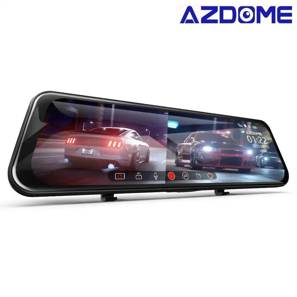 

AZDOME PG17 11.8inch Car Mirror DVR GPS 2K Dual Cameras Touch Screen RearView Stream Media Video Recorder Night Vision D