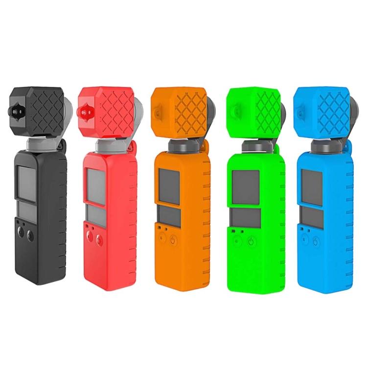 PULUZ PU374 Protector Silicone Cover Protective Case for DJI OSMO Pocket Sport Action Camera