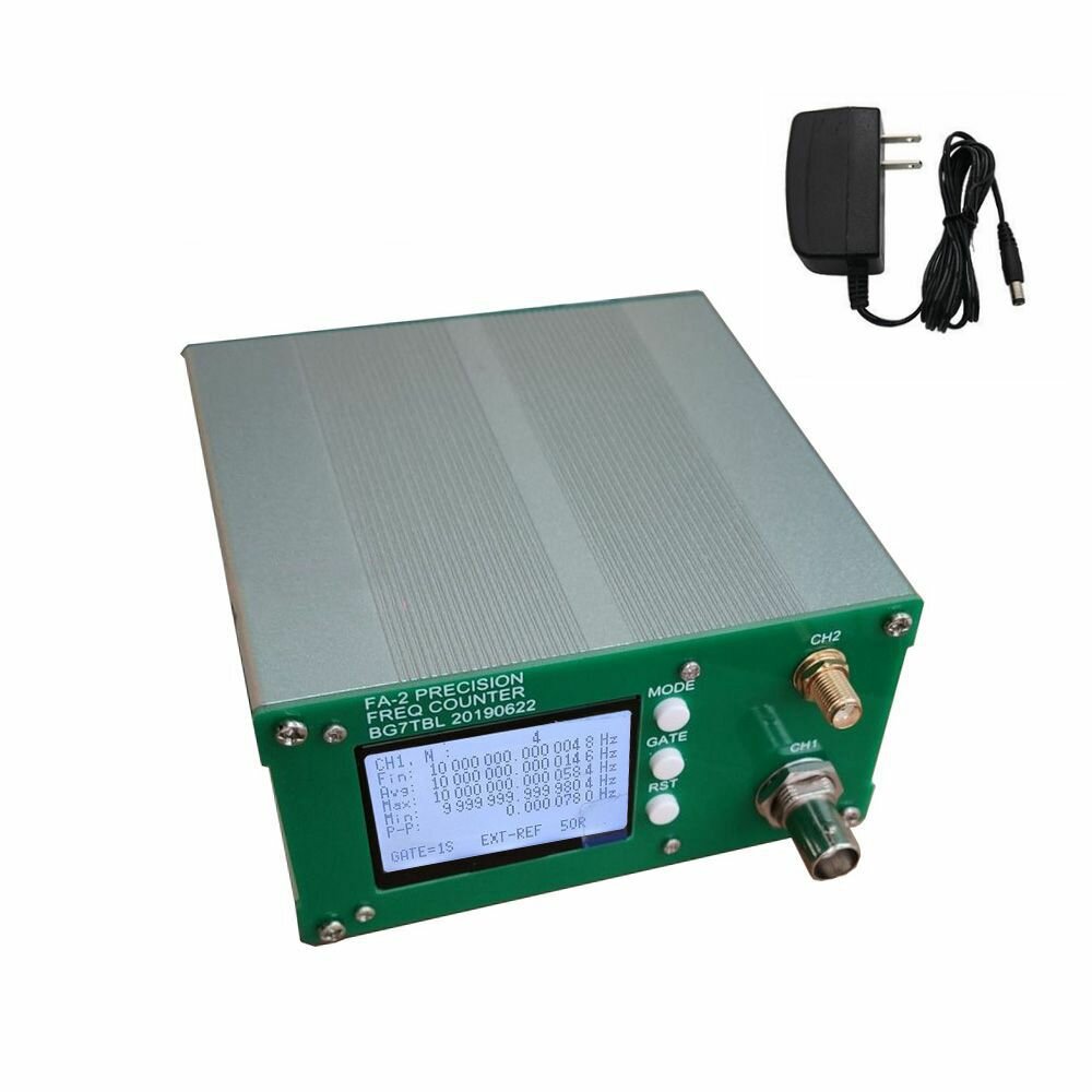 FA-2 1Hz-6GHz Medidor de frecuencia contador de frecuencia función estadística de 11 bits/seg.