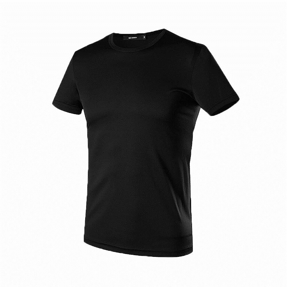Camisetas masculinas de manga curta BEVERRY respiráveis, absorventes de suor e impermeáveis a manchas, 2 em 1