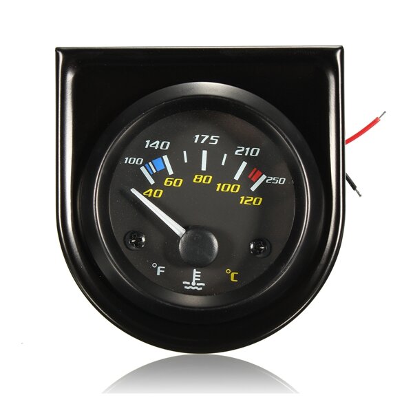 Auto Water Temperatuurmeter 2 Inch voor 12 Volt System Universal