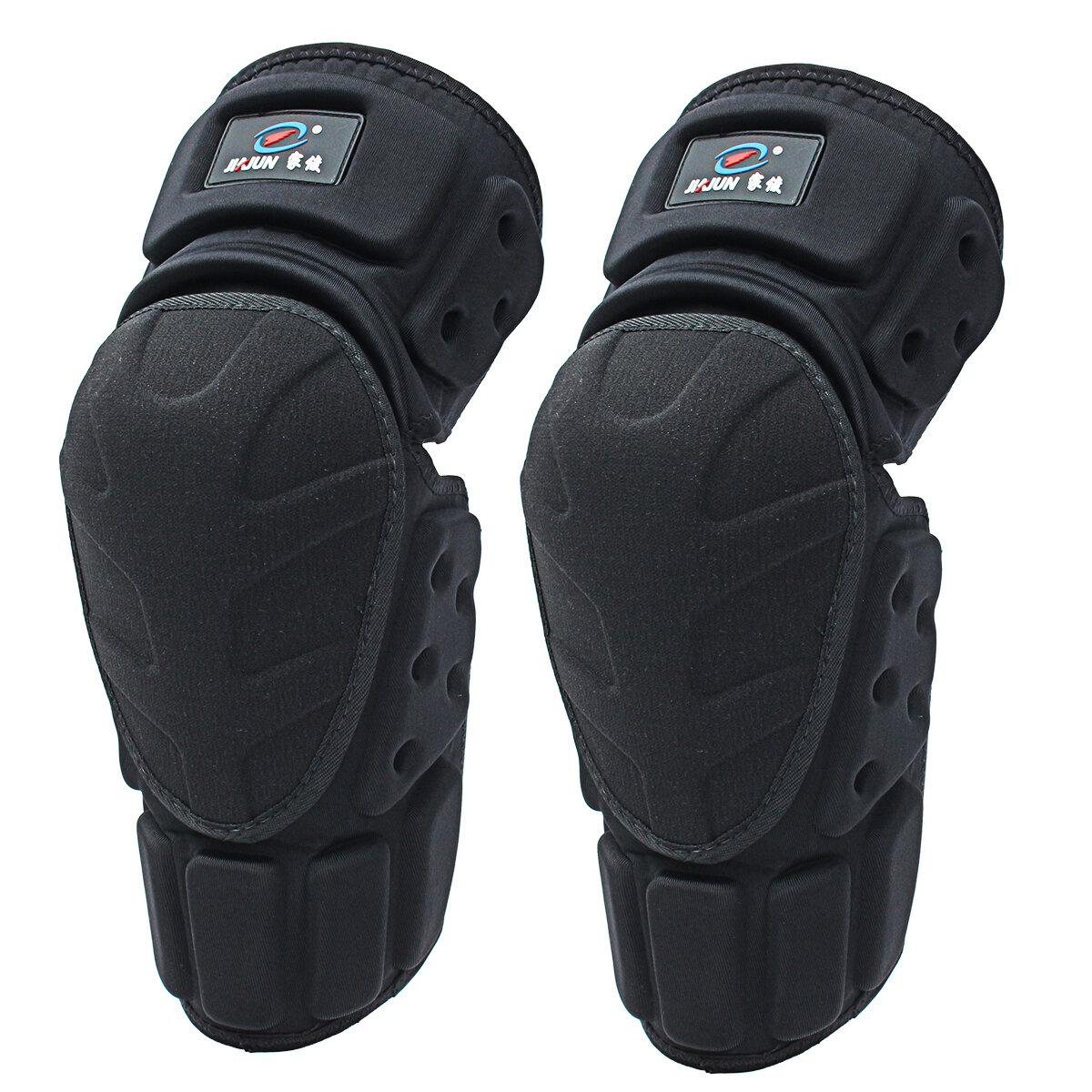 1 Pair Outdoor Moto Knee Pad Motorcycle Bicycle Black Protector Pads Knee Protective Guards