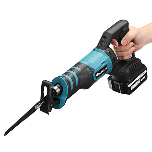 MUSTOOL 2400W Cordless Reciprocating Saw Brushless Electric Saw With Battery Metal Wood Cutting Tool