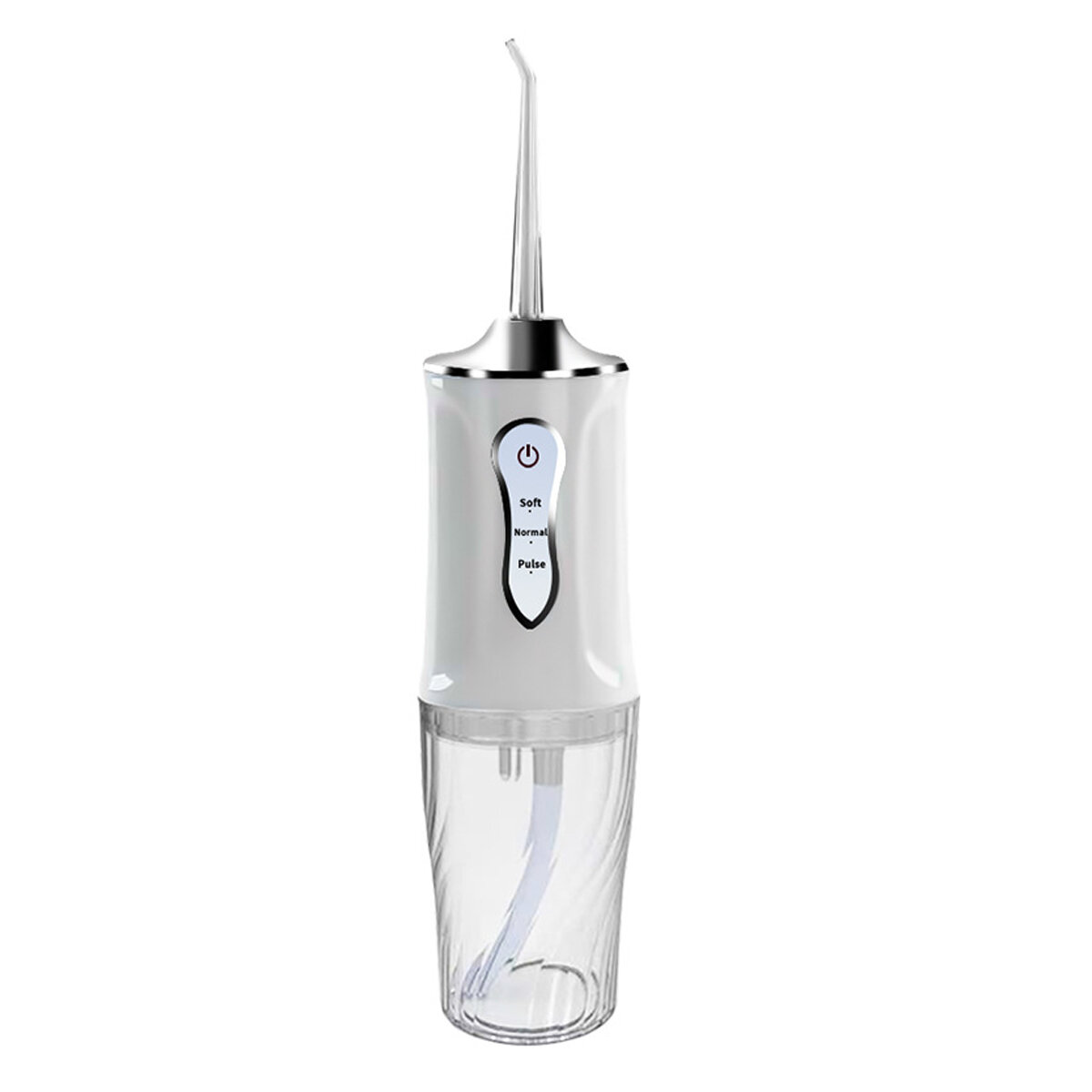 

Electric Water Flosser Teeth Dental Floss Oral Irrigator 3 Modes USB Rechargeable Tooth Cleaner IPX7 Waterproof W/4 Nozz