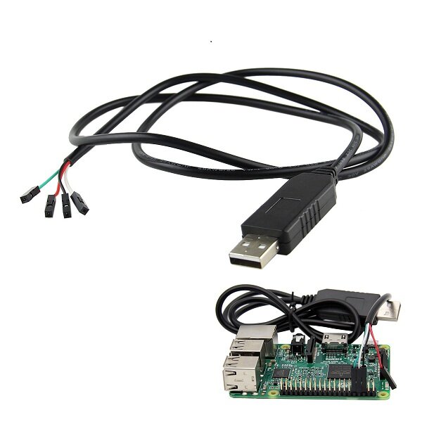 

USB To TTL Debug Serial Port Cable For Raspberry Pi 3B 2B / COM Port