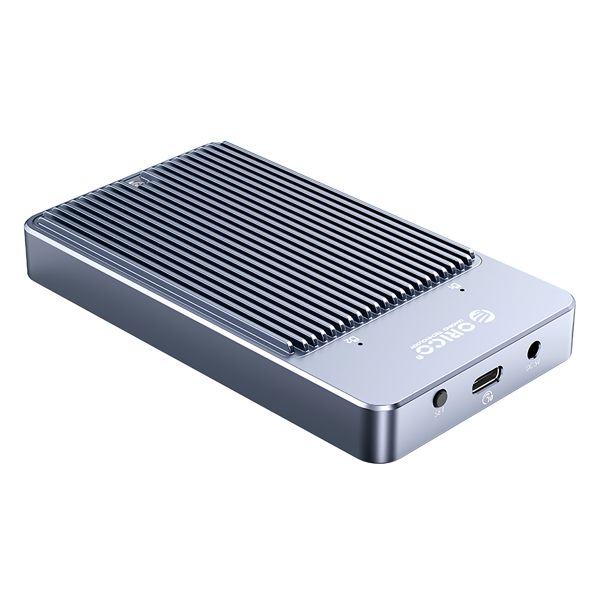 ORICO Type-C USB3.1 GEN2 M.2 NGFF SATA SSD Enclosure 10Gbps Dual Bay Hard Drive Case M2N210-RC3