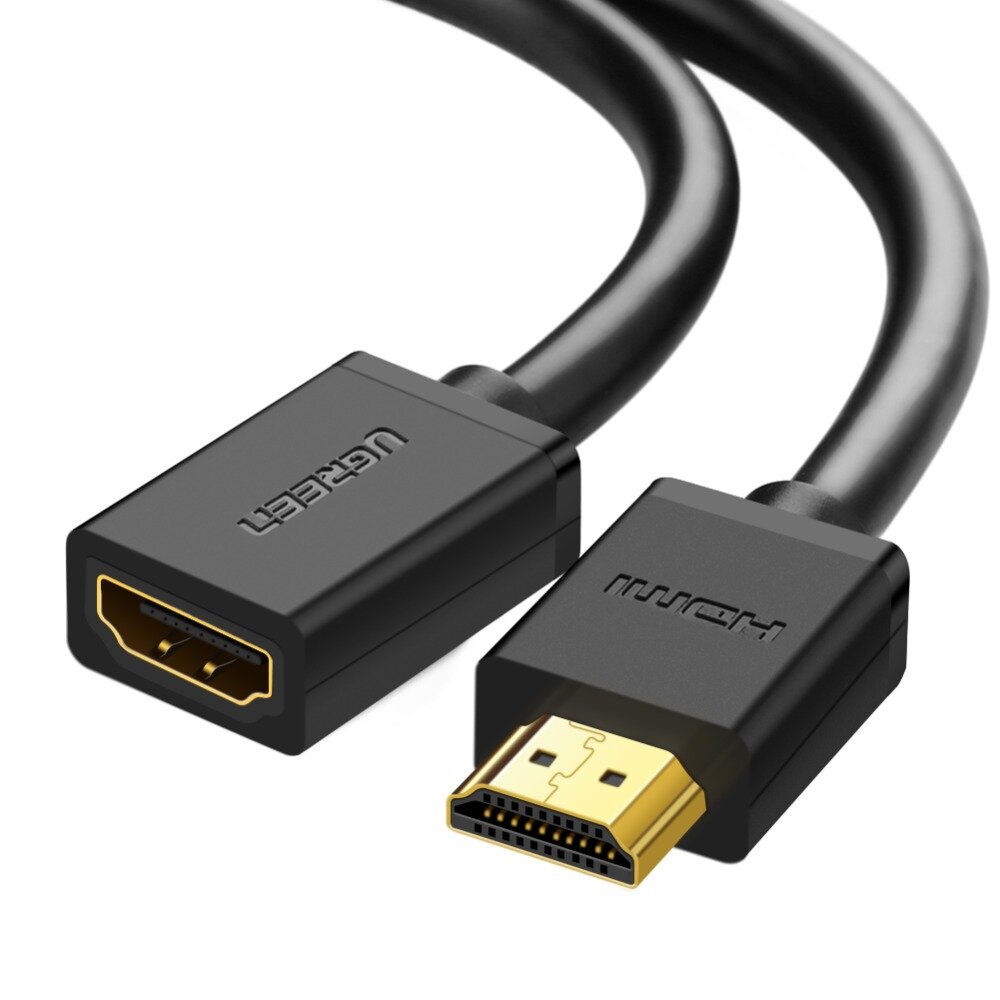 UGREEN HDMI Extender 4K 60Hz HDMI Verlengkabel HDMI 2.0 Man-vrouw Kabel Voor HDTV N-Switch PS4/3
