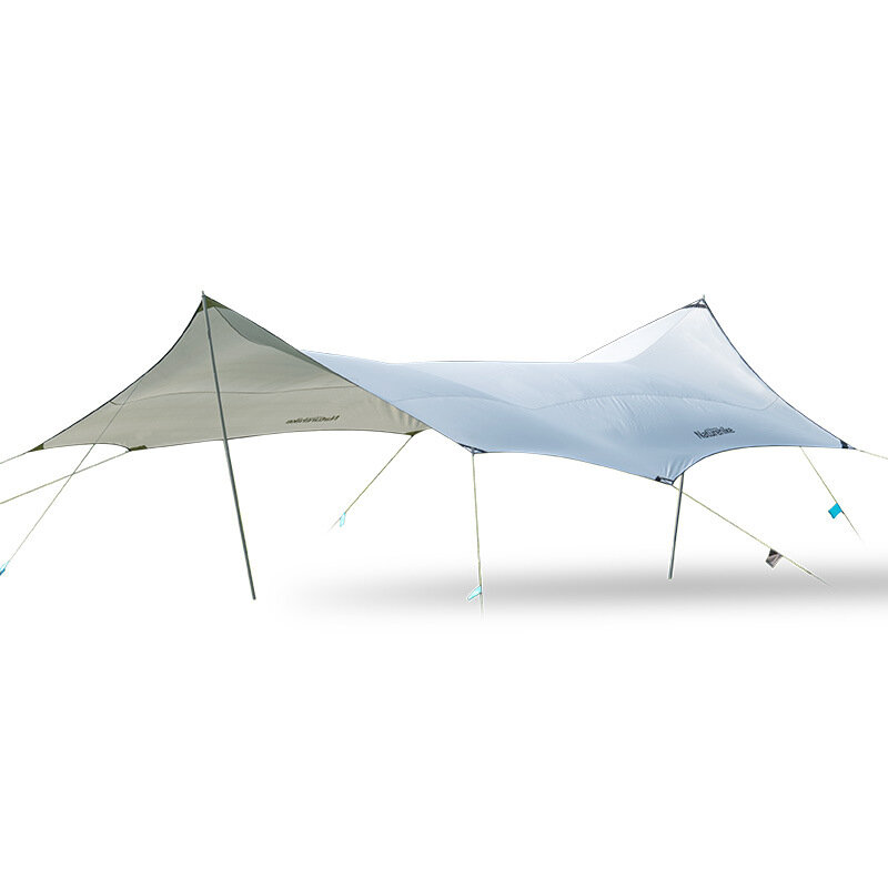 Naturehike UPF50+ Outdoor Campingzelt Sonnenschutz 8-10 Personen Super Big Sonnenschirm Projektion 20㎡ Wasserdichtes Zelt.