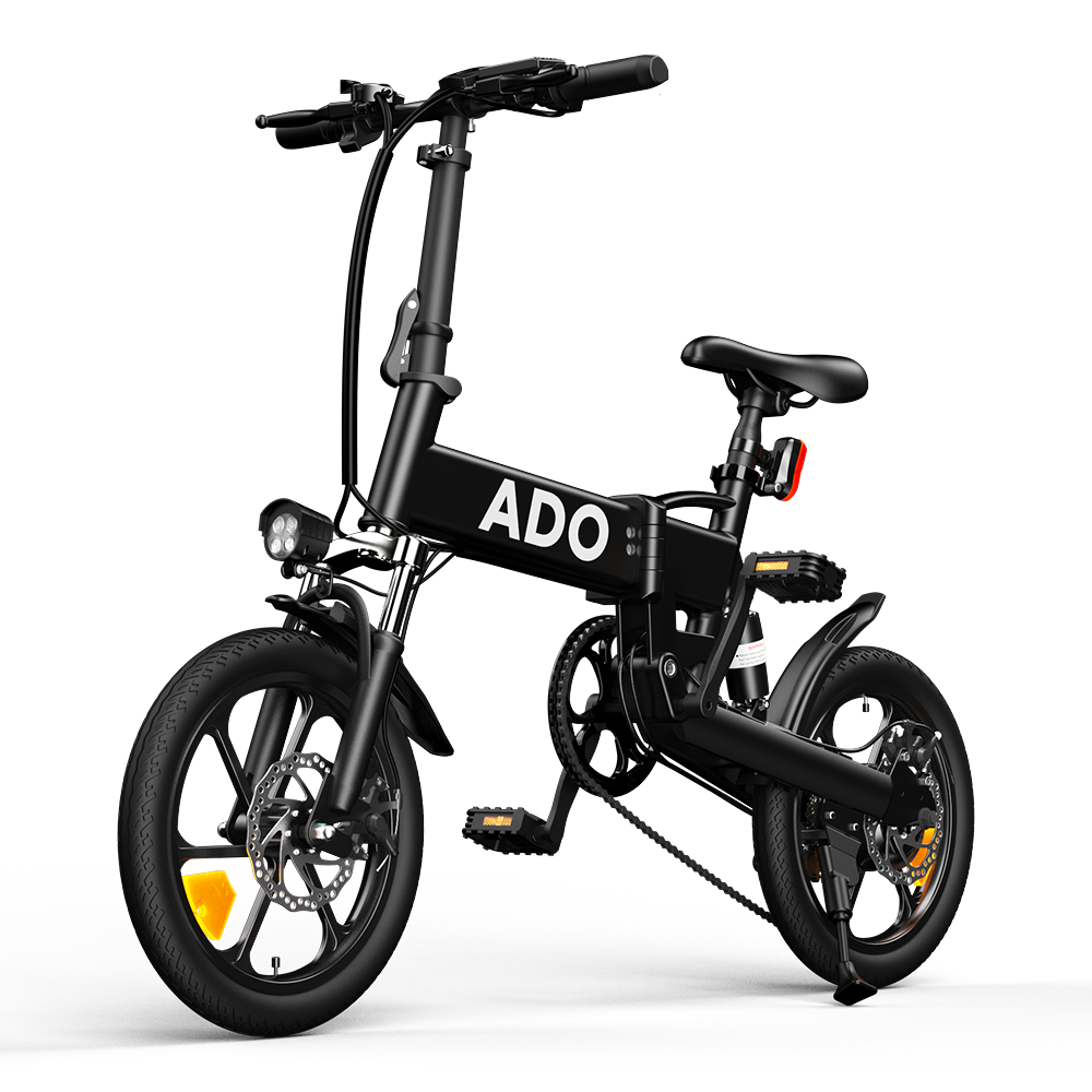 [Ship To UK] ADO A16+ 250W 36V 7.8Ah 16in Electric Bike 25km/h Max Speed 70Km Mileage 120Kg Max Load Large Frame Releasa