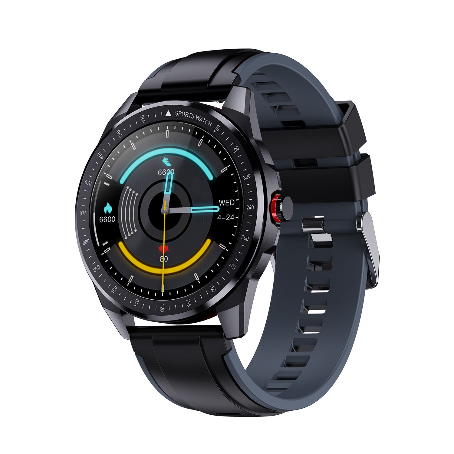 

[bluetooth Calling] Bakeey SN88 360° Stitches Music Control Weather Display Custom Dial Heart Rate Blood Oxygen Monitor
