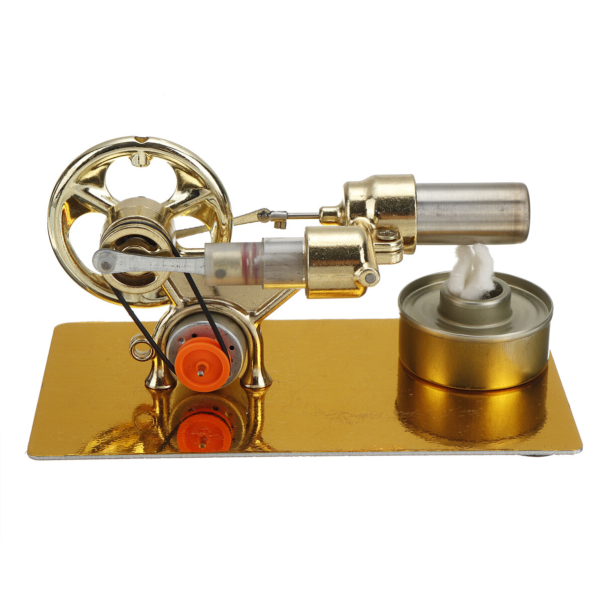 1PC 16 x 8.5 x 11 cmPhysical Science DIY Kits Stirling Engine Model with Parts