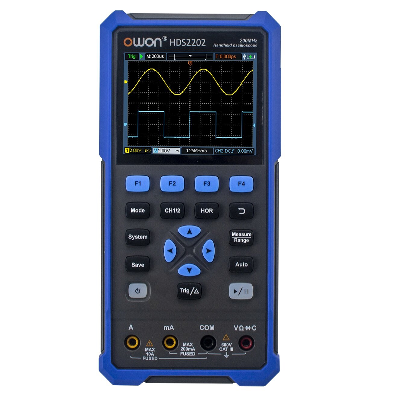 best price,owon,hds2202s,2ch,handheld,oscilloscope,generator,200mhz,eu,discount