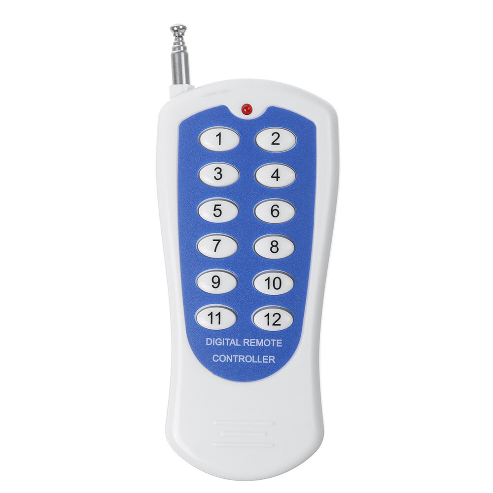 DC12V 1000m315MHZ 12-key Wireless Remote Control SwitchHigh Power Handle Controller