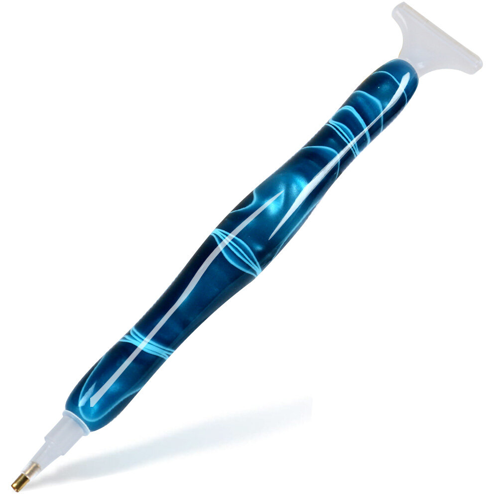 Handgemaakte Hars Diamant Schilderen Pen 5D DIY Diamant Borduurwerk Handgedraaide Boor Pen Strass Pi
