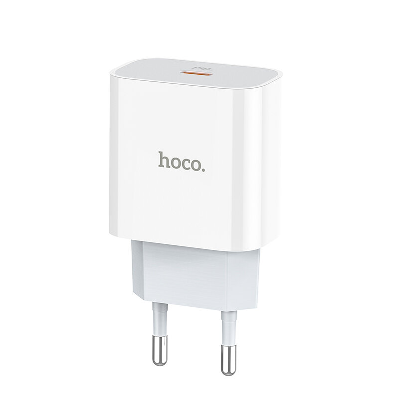 

HOCO C76A 18W PD Charger USB-C PD3.0 QC3.0 FCP SCP Fast Charging Wall Charger Adapter EU Plug for iPhone 12 Pro Max for