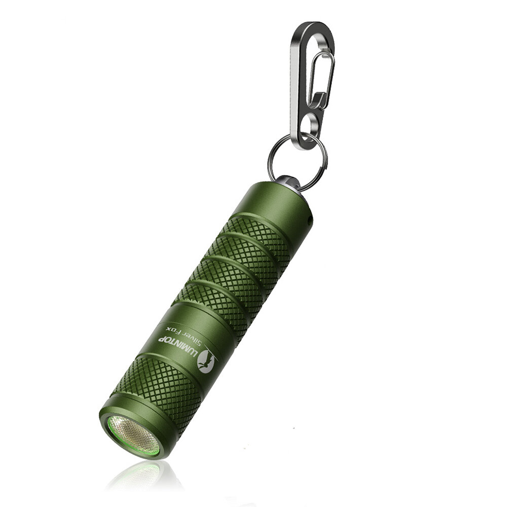 best price,lumintop,silver,fox,760lm,led,keychain,flashlight,green,coupon,price,discount