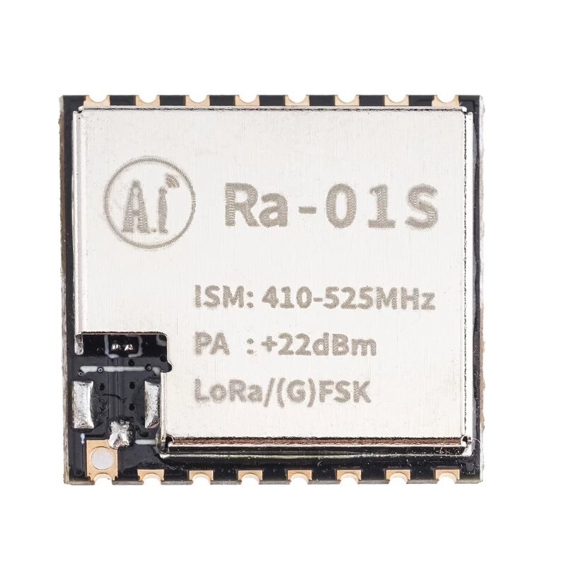 

Ai-Thinker® RA-01S RA-01SH 433MHz LORA Wireless Radio Frequency Module SX1268 SX1262 Chip Ultra-low Power Consumption