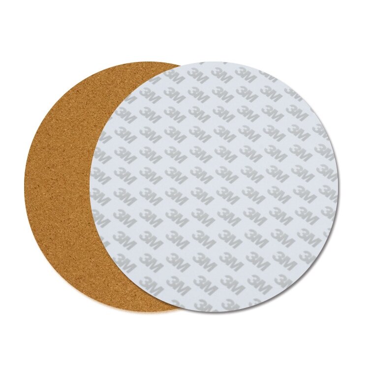 220*3mm Round Heated Bed Heating Pad Insulation Cotton With Cork Glue For 3D Printer Reprap Ultimaker Makerbot