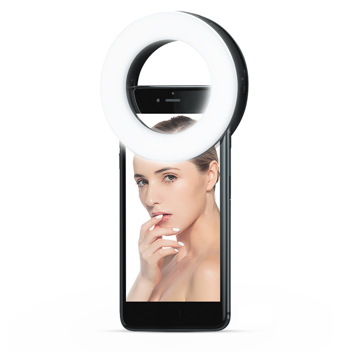 

Portable Phone LED Ring Light Dimmable Fill Light for YouTube Video Make-up Selfie