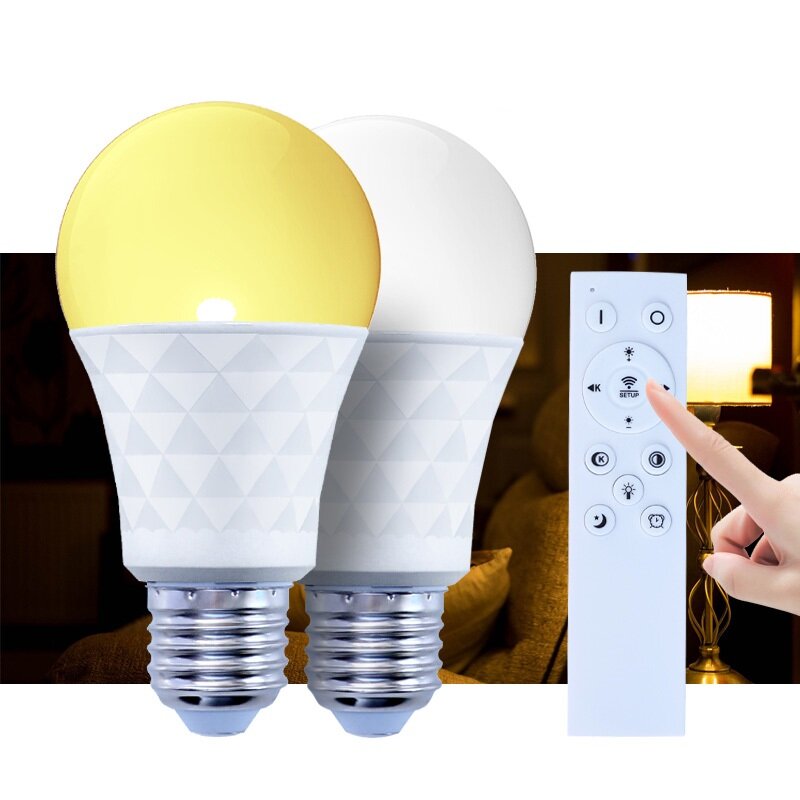 

180-240V 3000K-6000K WI-FI Smart LED Bulb Dimmable Bluetooth Remote Control APP Voice Control Works with Alexa Goodle Ho