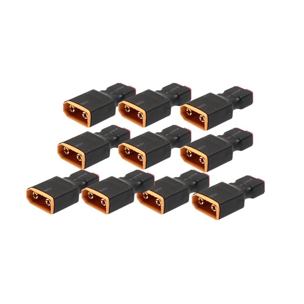 10Pcs XT90 Male/Female to EC5 XT60 TRX Male/Female Plug Connector Adapter Plug for Battery ESC RC Car