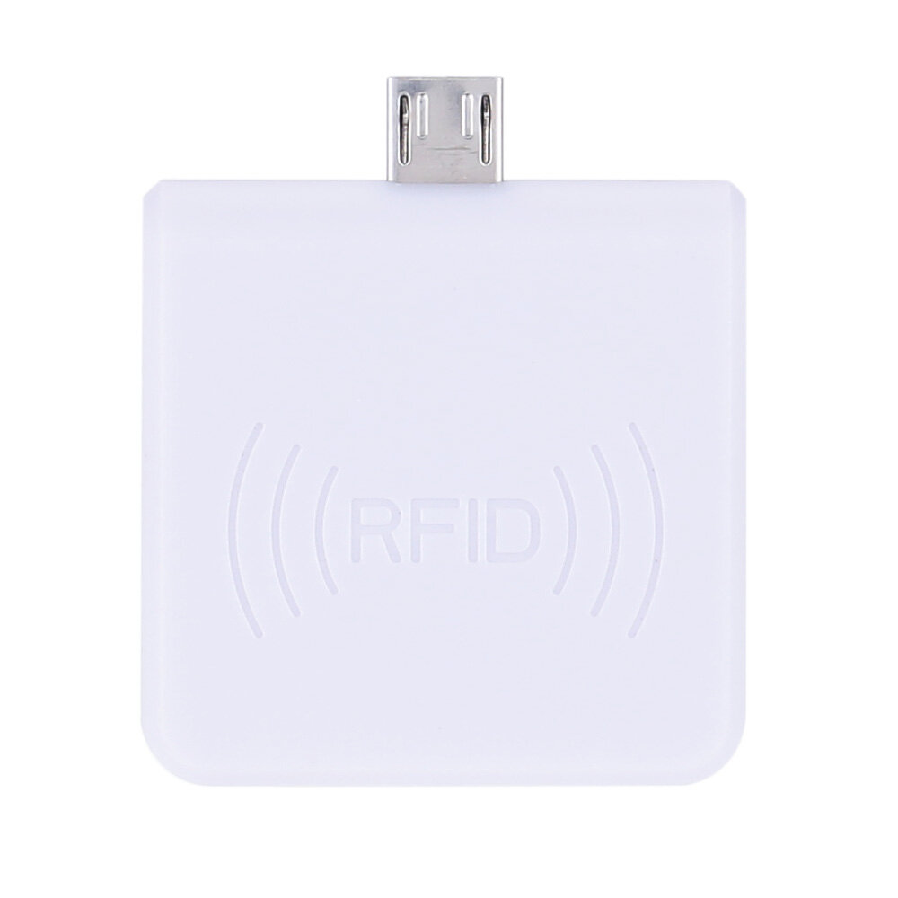Portable Proximity Smart 13,56 MHz USB RFID IC ID-kaartlezer Win8 / Android / OTG Ondersteund R65C