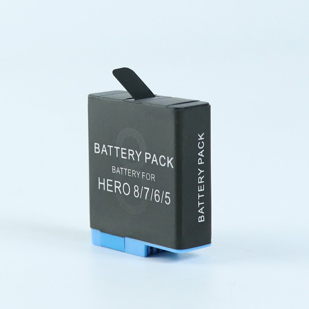 

Полное декодирование LiPo Батарея 3,85 В 1220 мАч для GoPro Hero 8/7/6/5 FPV Action камера Поддержка быстрой зарядки 2,0