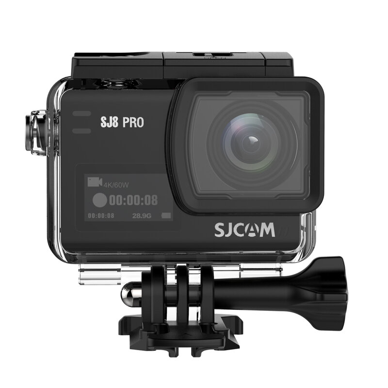 SJCAM SJ8 PRO 4K60fpsアクションカメラデュアルスクリーンスポーツカメラDVAmbarellaH22チップセットビッグボックス